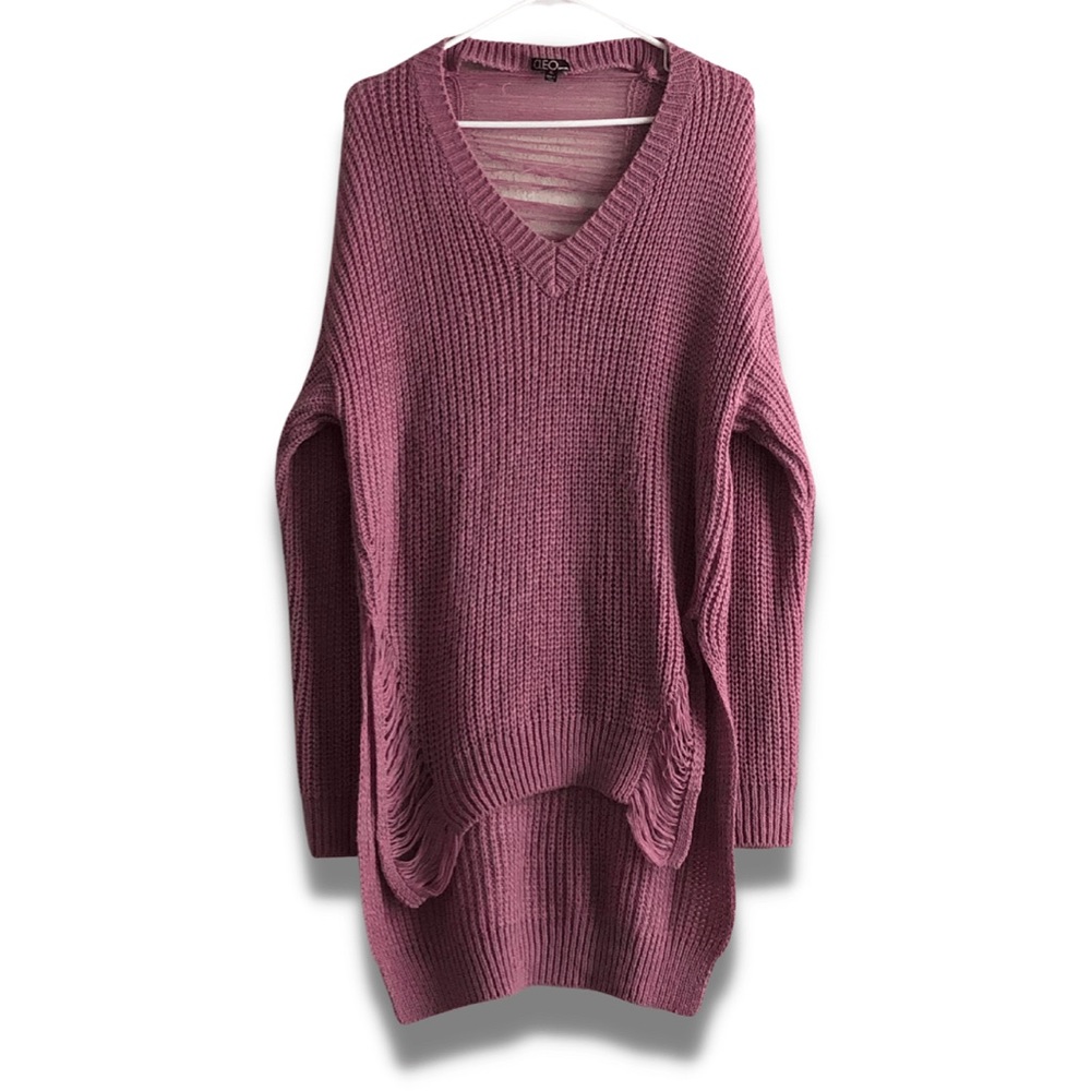 Women’s, Sweaters, Cleo, X-Large, Pink